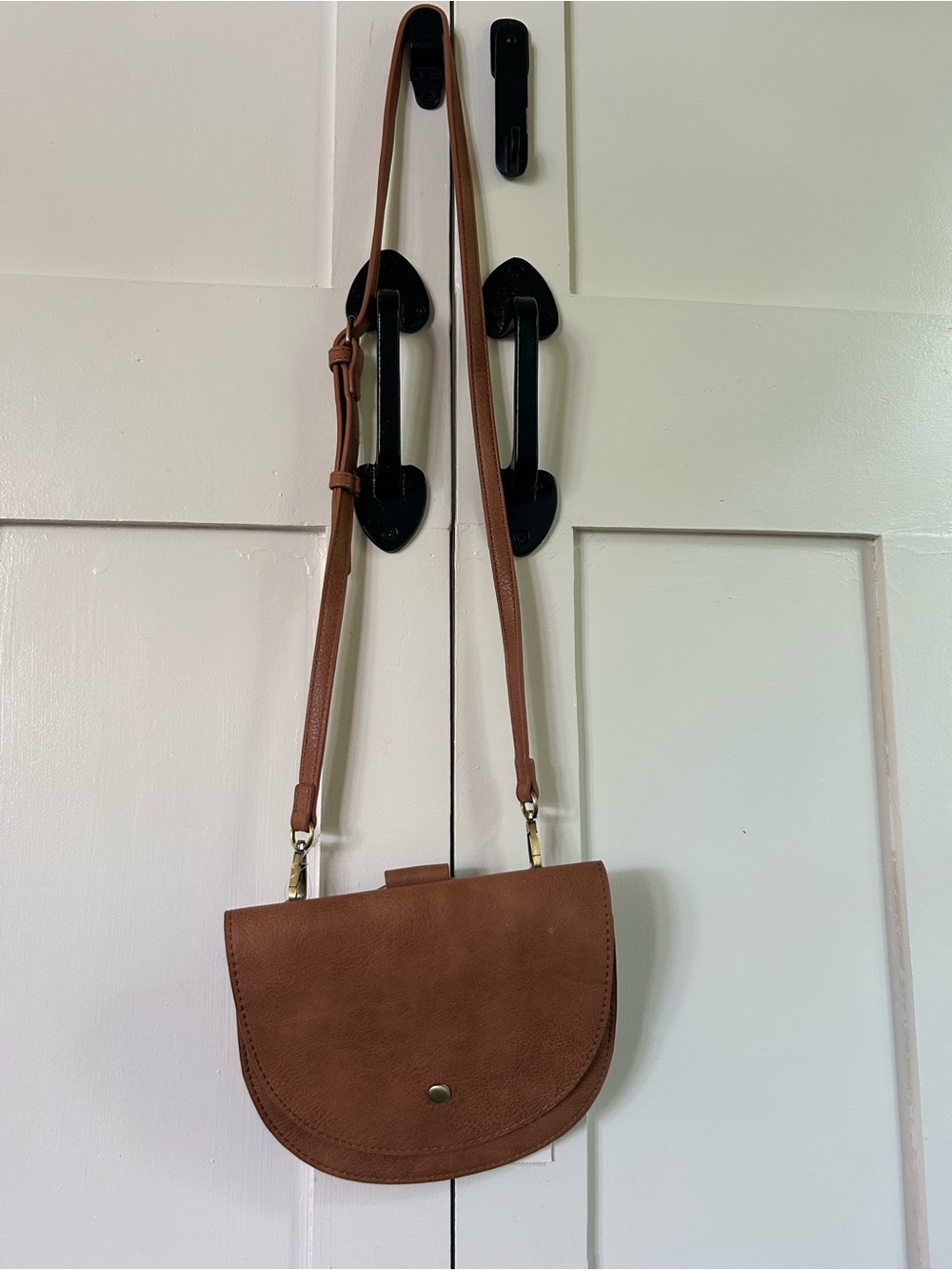 NWT Anthropologie half moon crossbody bag